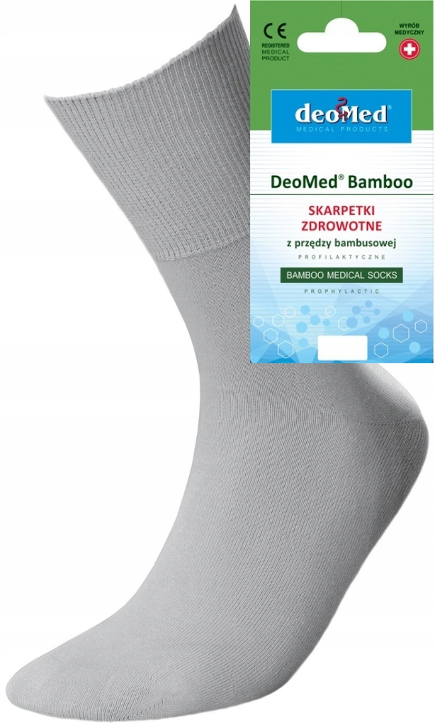 

Deomed Bamboo Skarpety Bezszwowe Elastyczne
