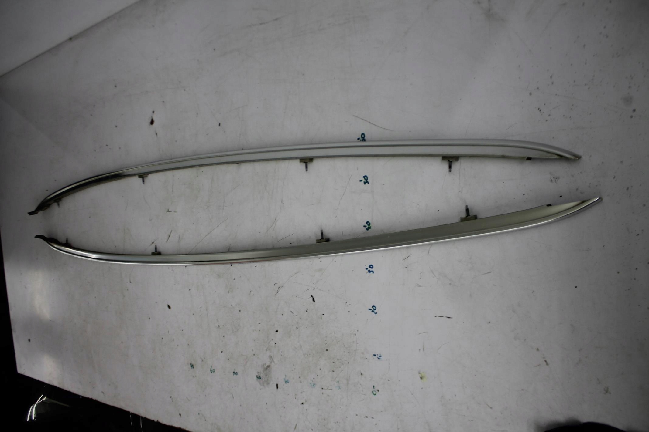 RELING RELINGI CHROM KOMPLET OPEL ZAFIRA C 12 19