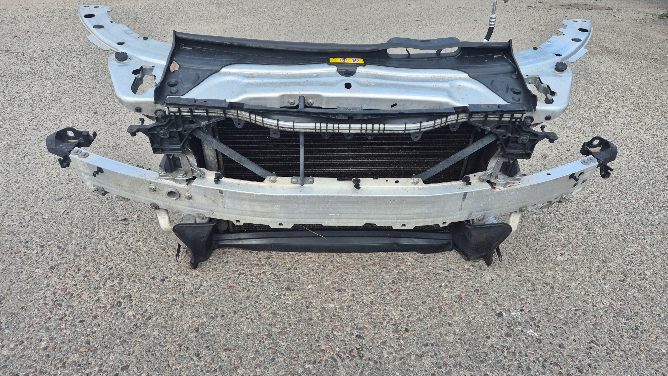 support panel for radiators pillar radiator fan KOMPLET MERCEDES W205 2.2 CDI