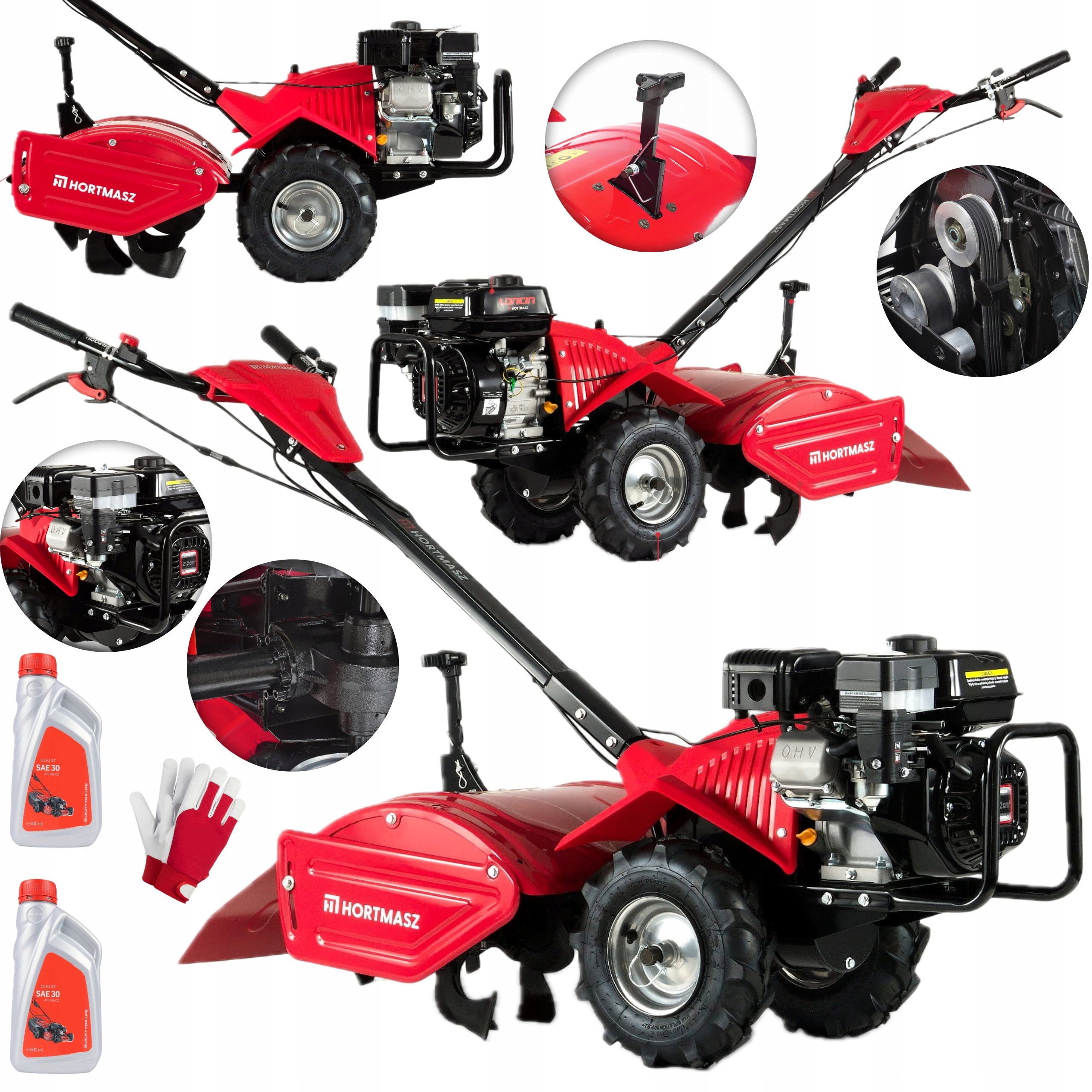 Hortmasz Hgs 65 XGTL1 Glebogryzarka Spalinowa Loncin 212CC Kultywator