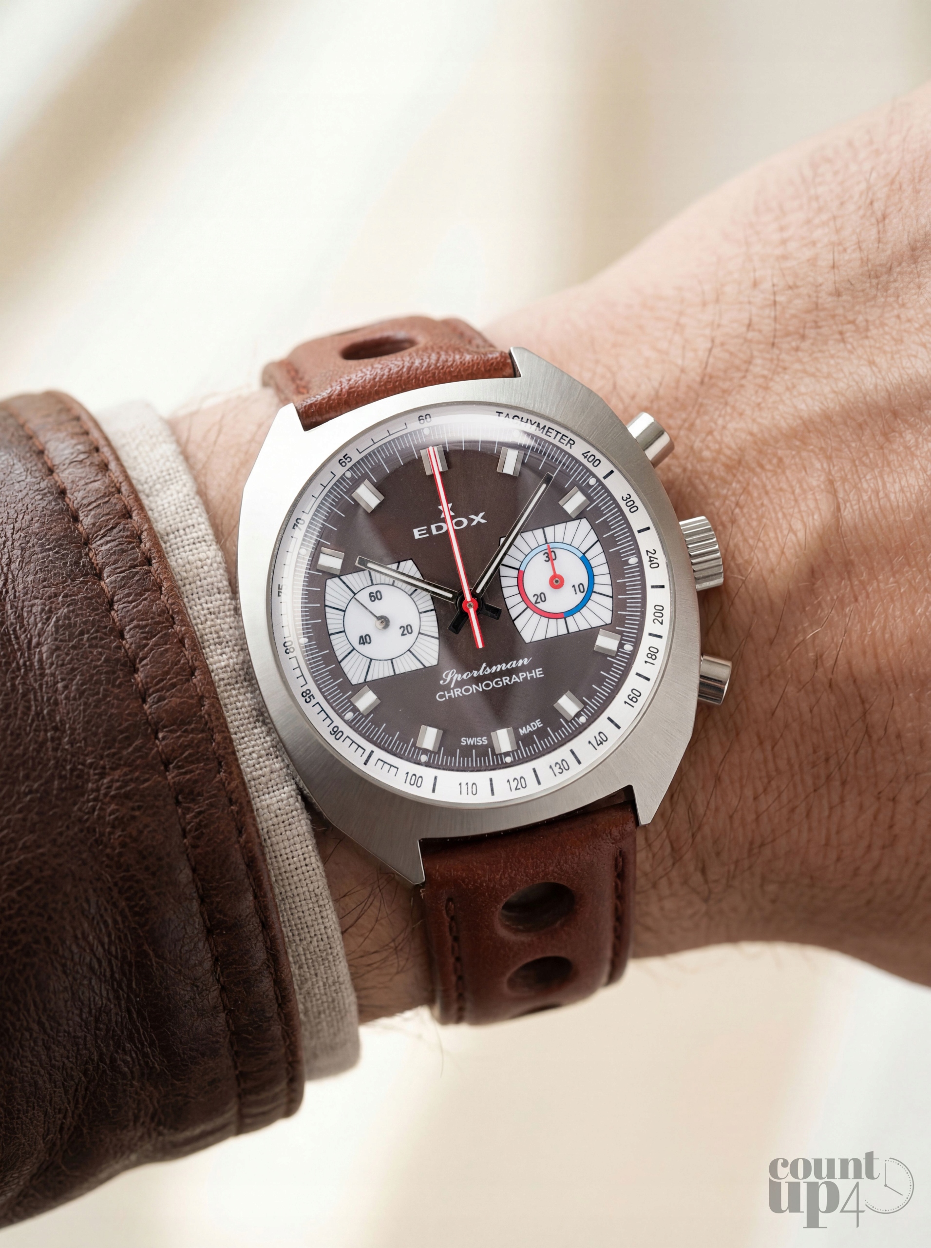 Edox Sportsman Chrono Set 08202-3G-GIN 41,00mm 30ATM Limited 551/600