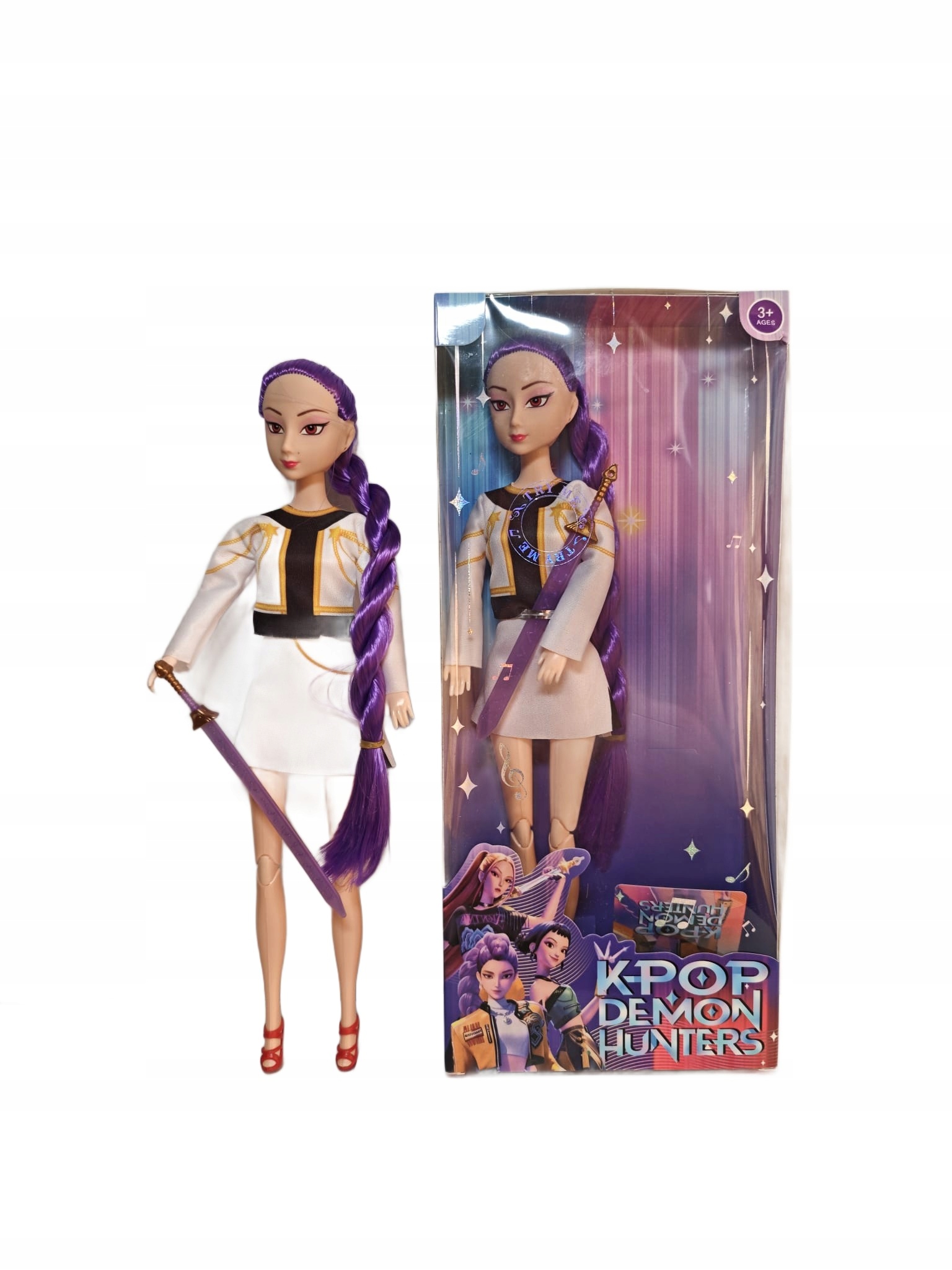 Interaktywna Lalka K-Pop Demon Hunters - Rumi Śpiewająca 30 cm