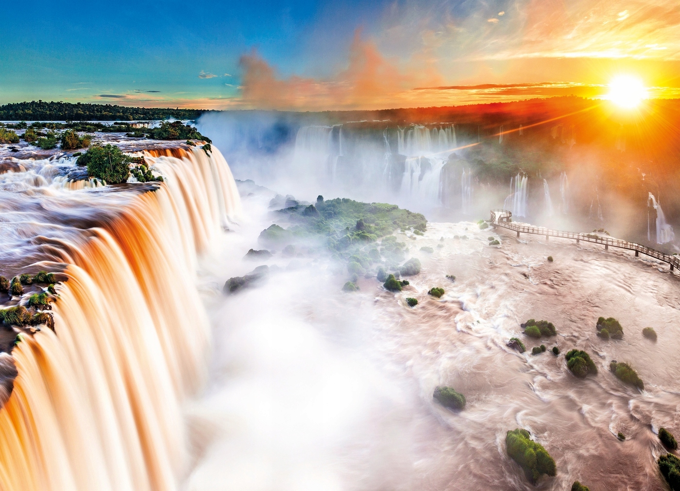 

Puzzle 1000 el. Waterfall Wodospad Clementoni Hq
