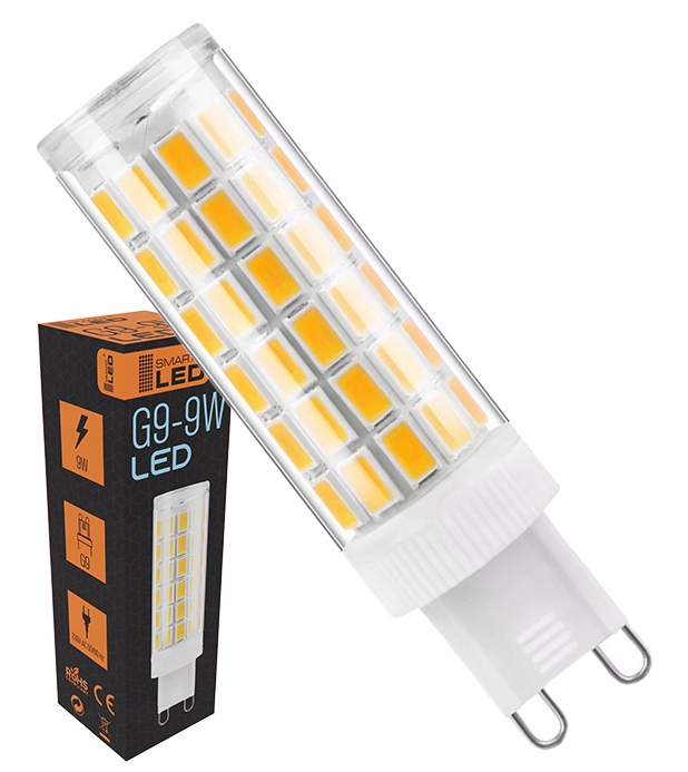 

Żarówka Led G9 9W 950lm biała neutralna Nie Mruga