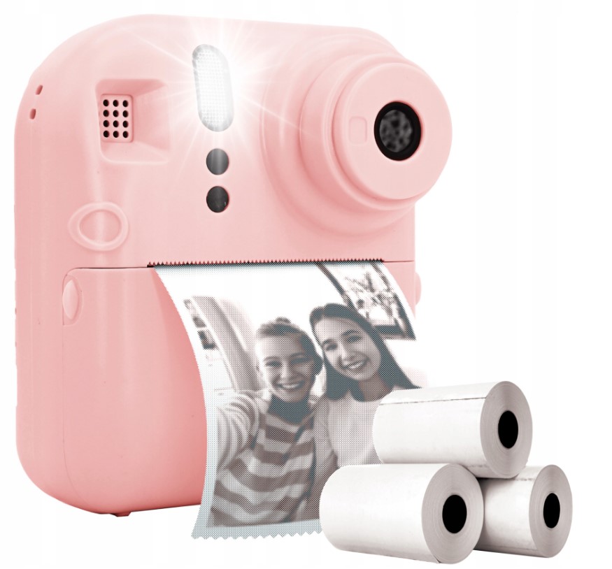 Forever Instantní fotoaparát s bleskem ICF-16 Růžový 839