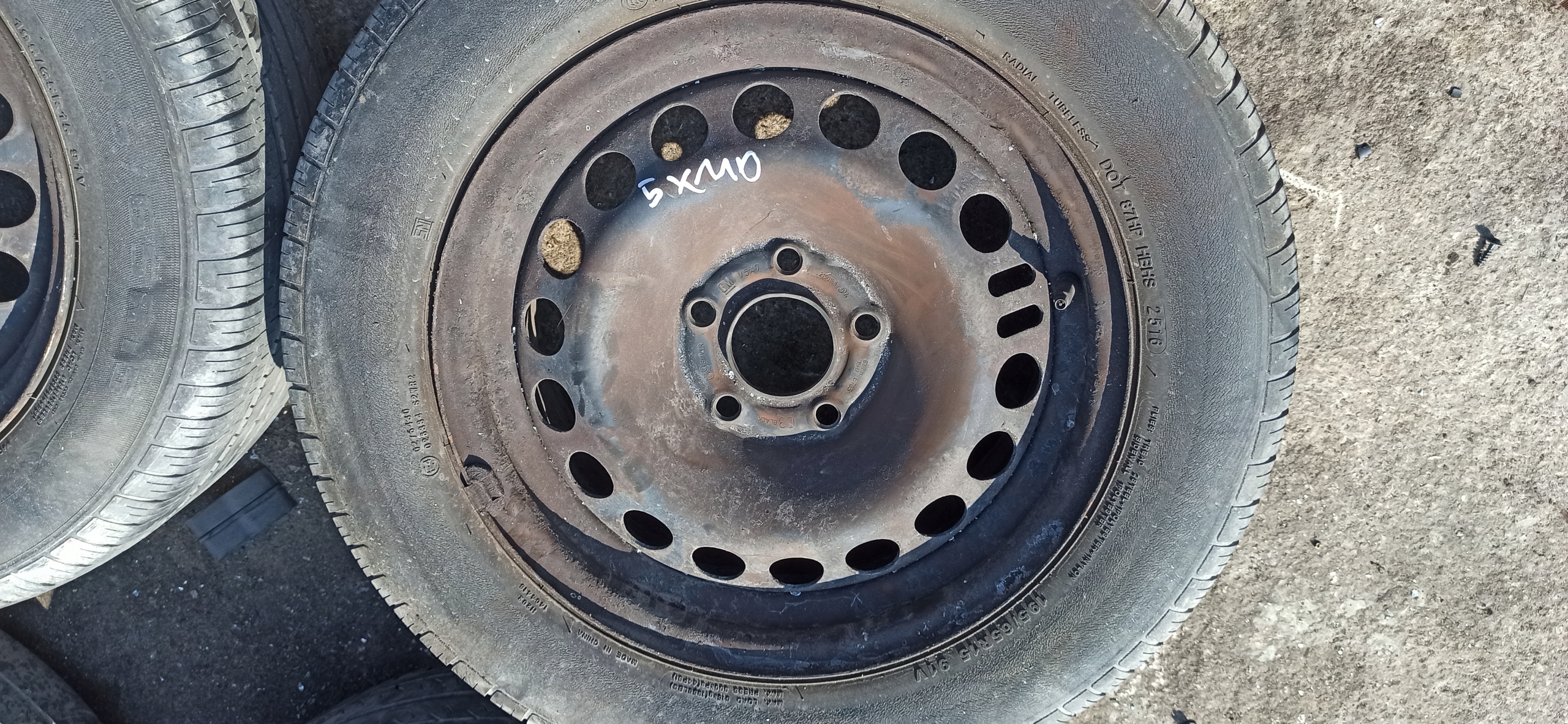 disk STALOWA ET35 15" 5X110 MERIVA B