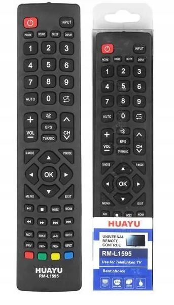 Pilot uniwersalny Huayu RM-L1595 czarny