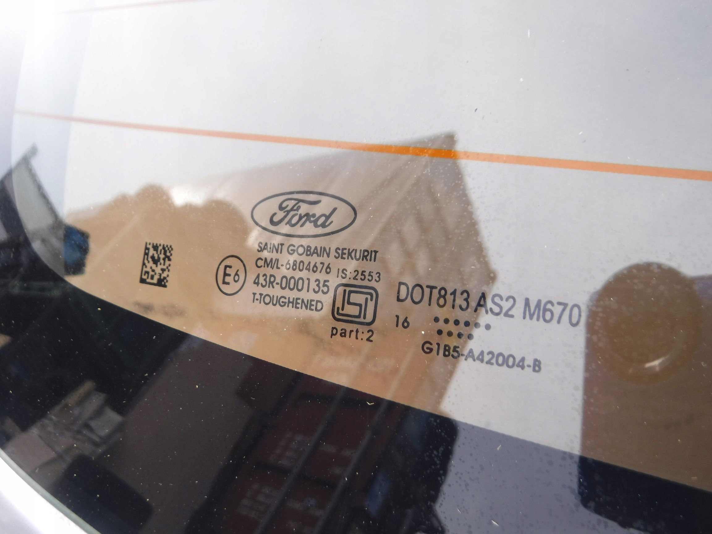 KLAPA BAGAŻNIKA FORD KA PLUS Producent części Ford OE