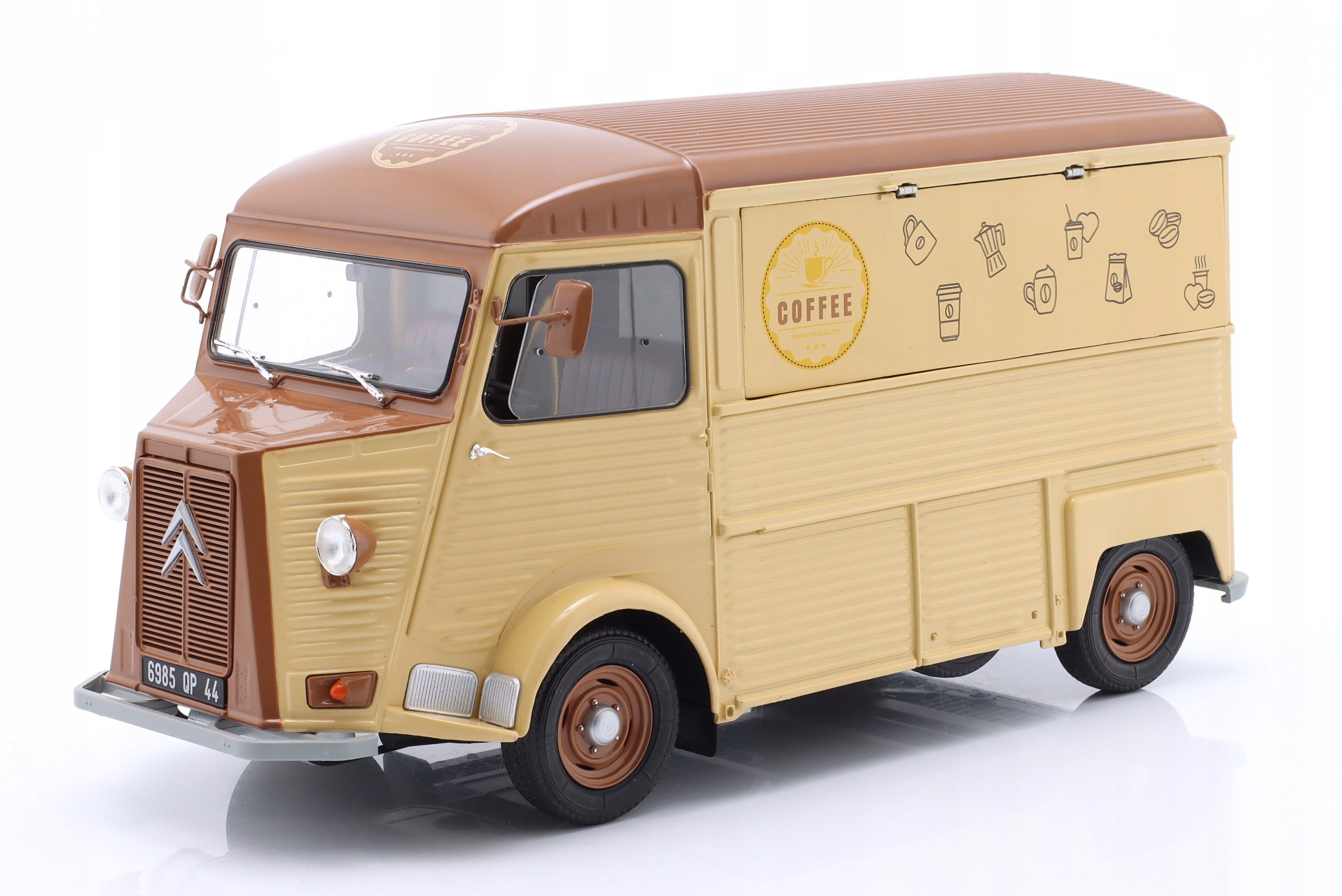 Citroen Type Hy Cafe Ambulant 1969 Bi-Color Solido 1:18 1/18 Model S1804818