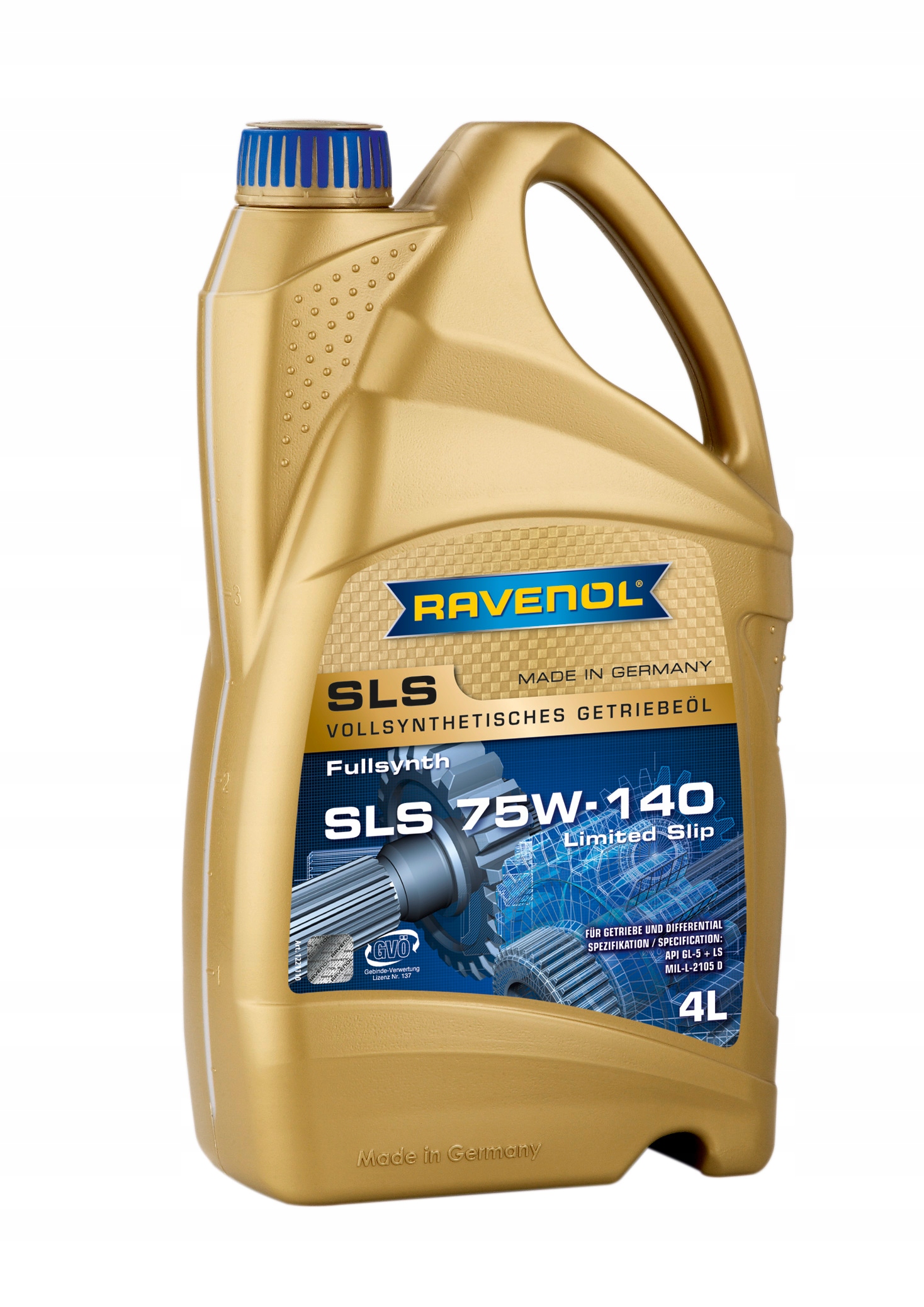 

Olej Przekładniowy Sls 75W140 Ls Ravenol 4L