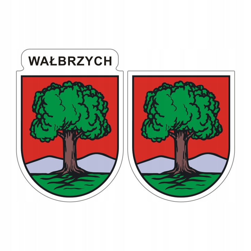 

Naklejki herb Wałbrzych