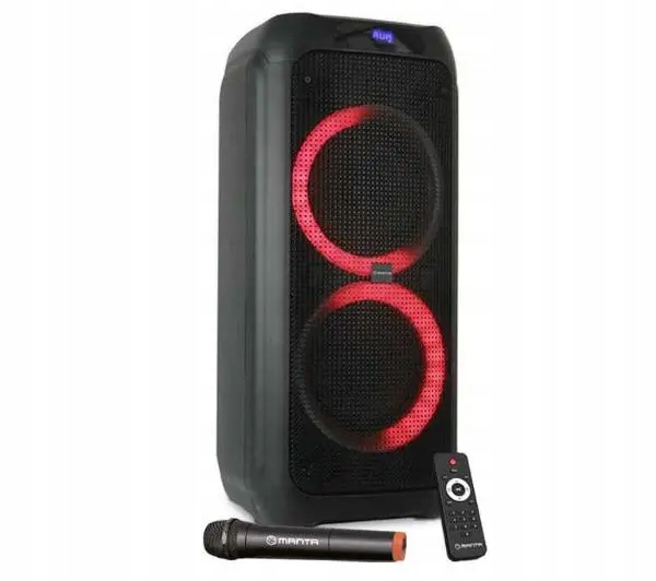 Głośnik przenośny Bluetooth Manta SPK5310PRO 120W Fm Tws karaoke mikrofon
