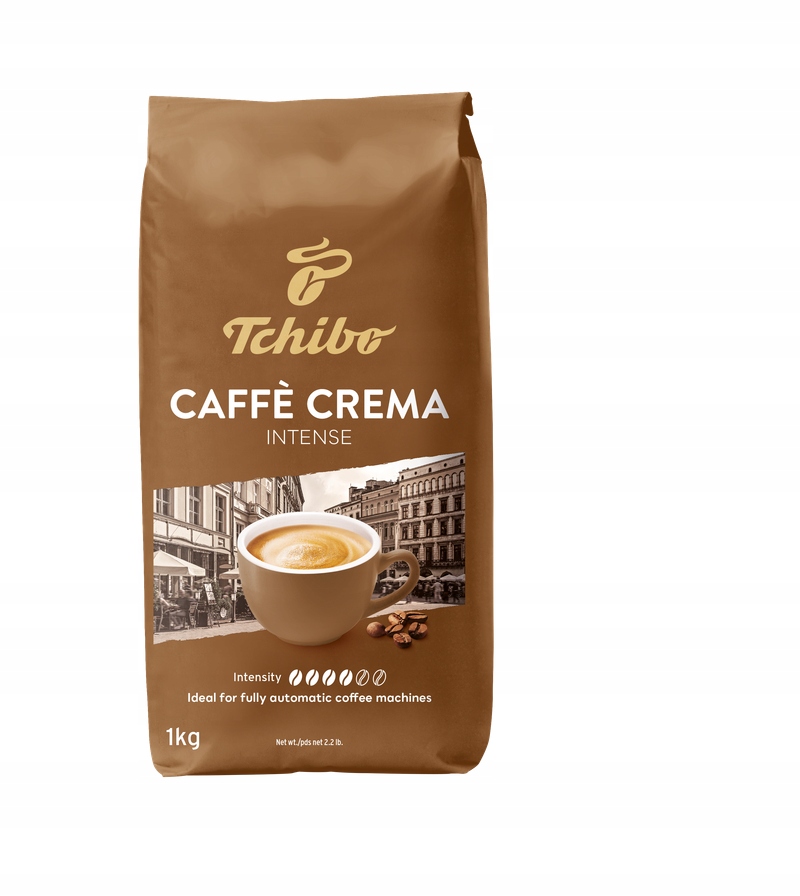 Levně Káva Tchibo Caffé Crema Intense 1000 g zrnková
