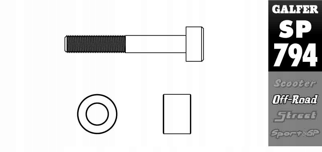 Adaptér Brzdového Strmeňa Galfer Ktm Sx 85