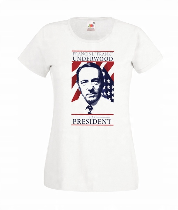 

M Koszulka Damska House Of Cards Underwood Wzory