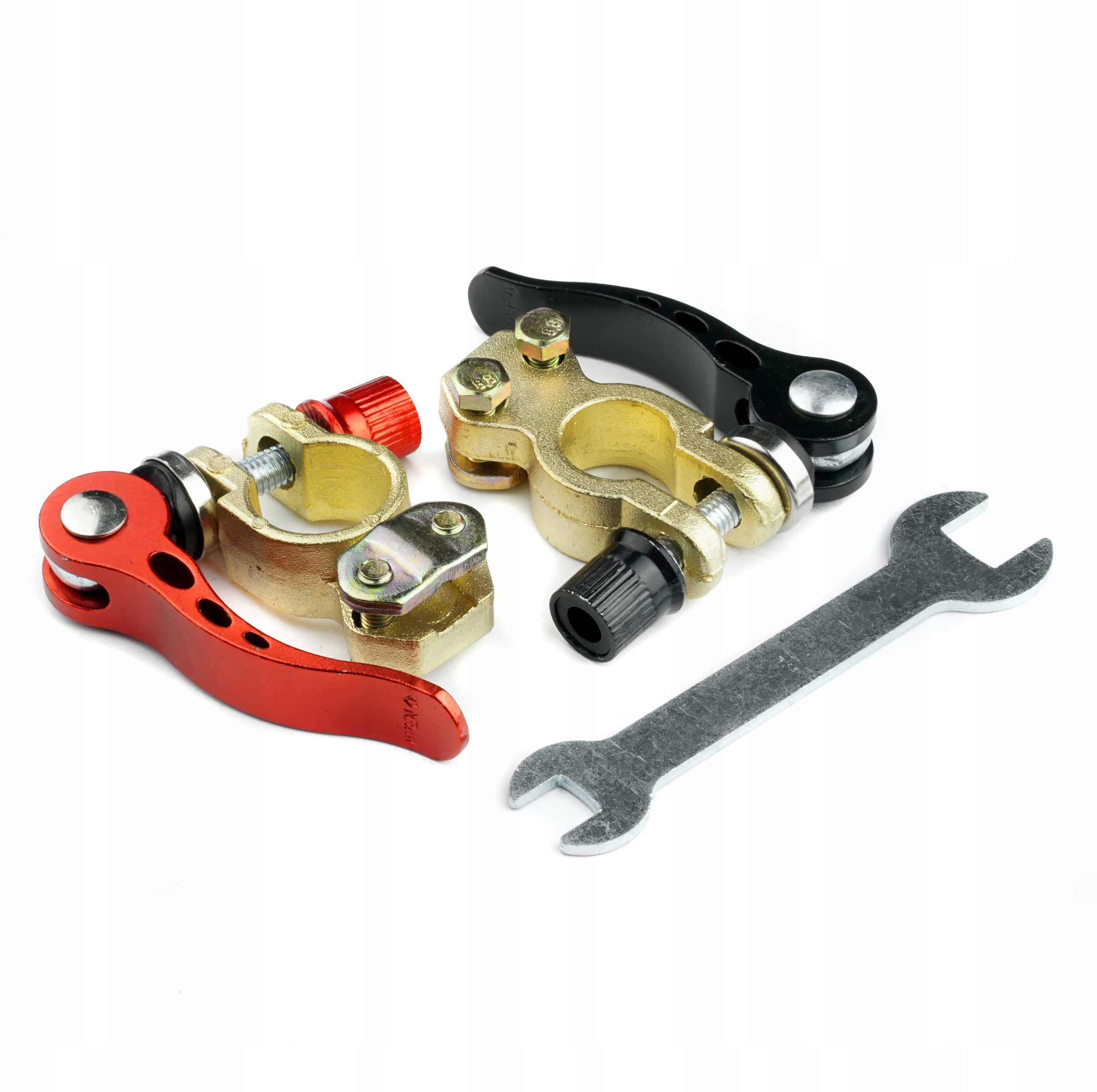 Klemy akumulatora samozaciskowe złącza zacisków 2 szt