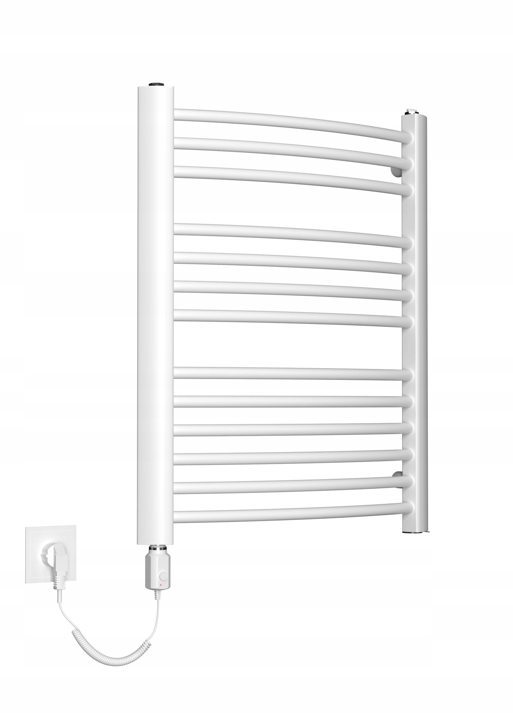 Elektrický Ohřívač Casual 1120x670 Bílý Lesk ohřívač 600W Volux