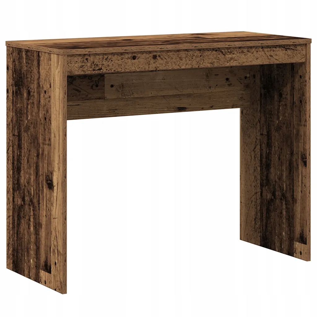 Pracovní stůl 90 x 40 x 72 cm, staré dřevo, materiál na bázi dřeva