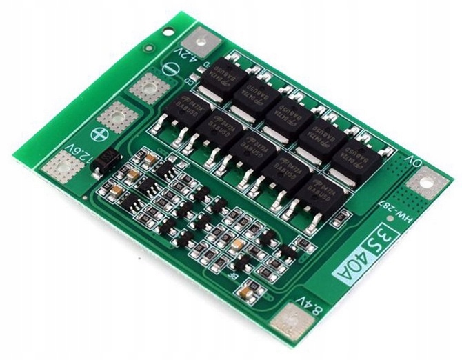 BMS 3S 40A 12,6V Li-ion 18650 Ładowarka z balanser Producent Inna