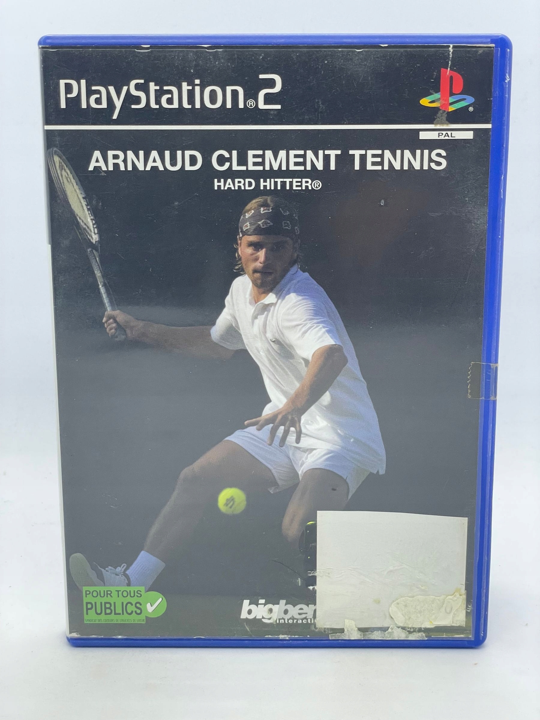 Gra Arnaud Clement Tennis-Hard Hitter PS2