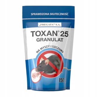 

Granulat na myszy i szczury 150g Toxan