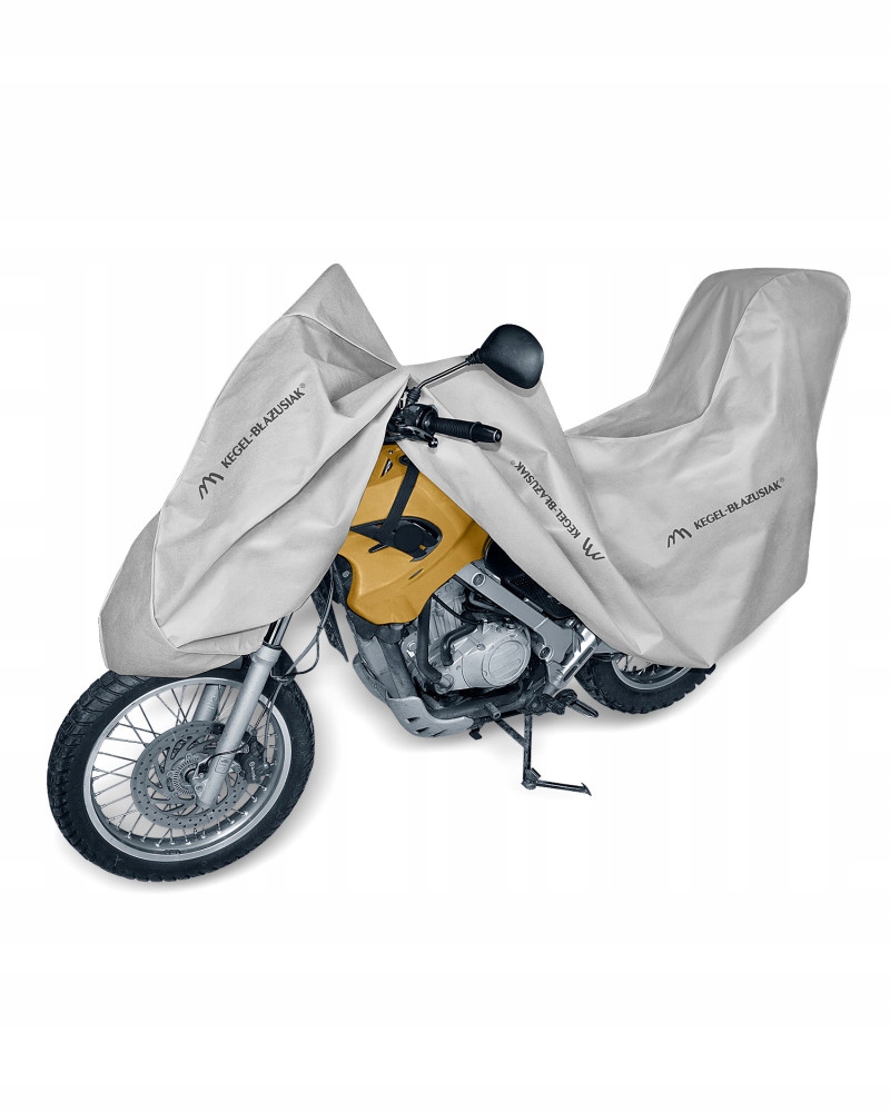 

Ochronny pokrowiec na motocykl z kufrem 215-240cm.