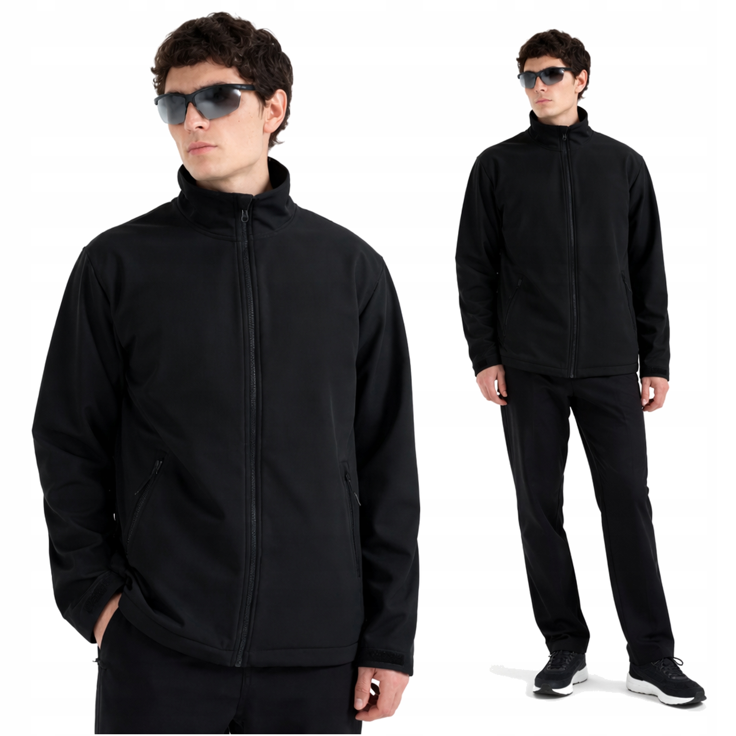 Kurtka Męska Przejściowa 4F Softshell Membrana 5000 L