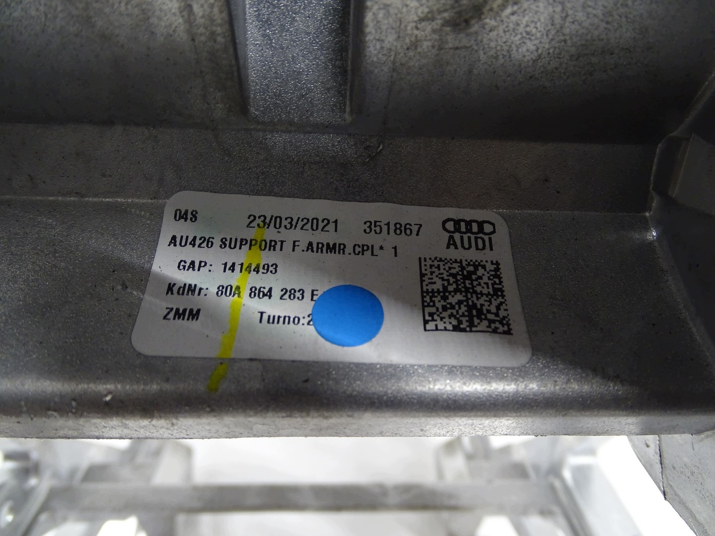 armrest central TUNELU leather AUDI Q5 80A 80A864283E
