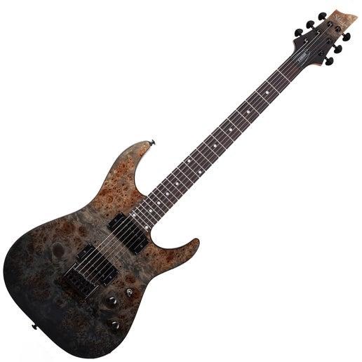 Schecter elektrická kytara SC3950 Black Fade Burs