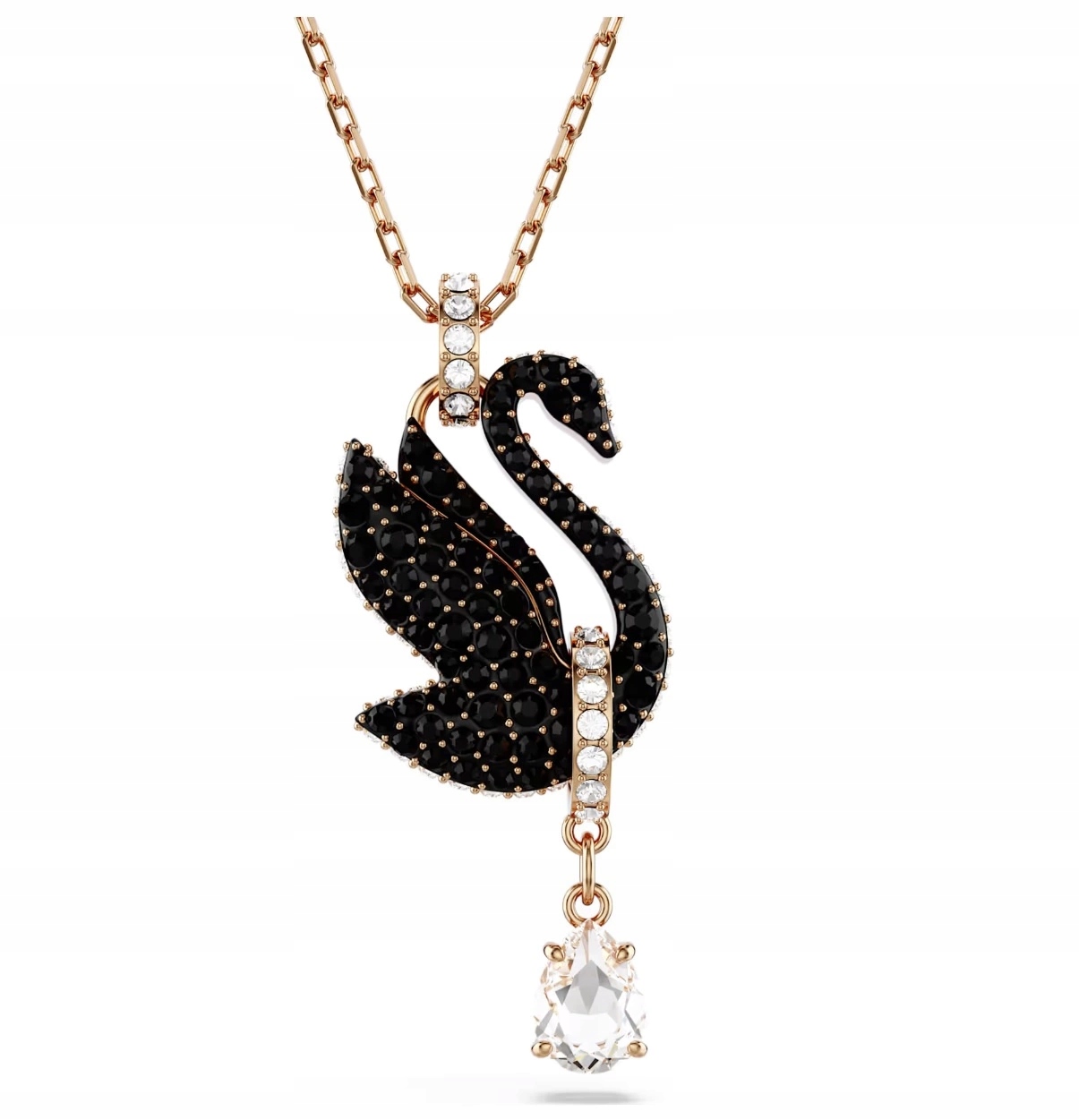 Dámský Náhrdelník Swarovski 5678045 Swan S Krystaly