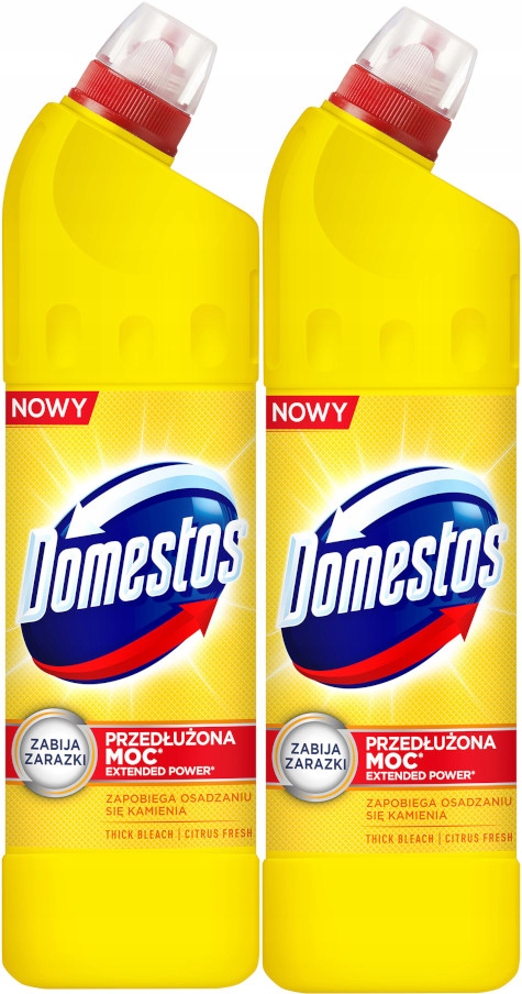 

Domestos Extended Power Płyn Wc Citrus Fresh 2x750