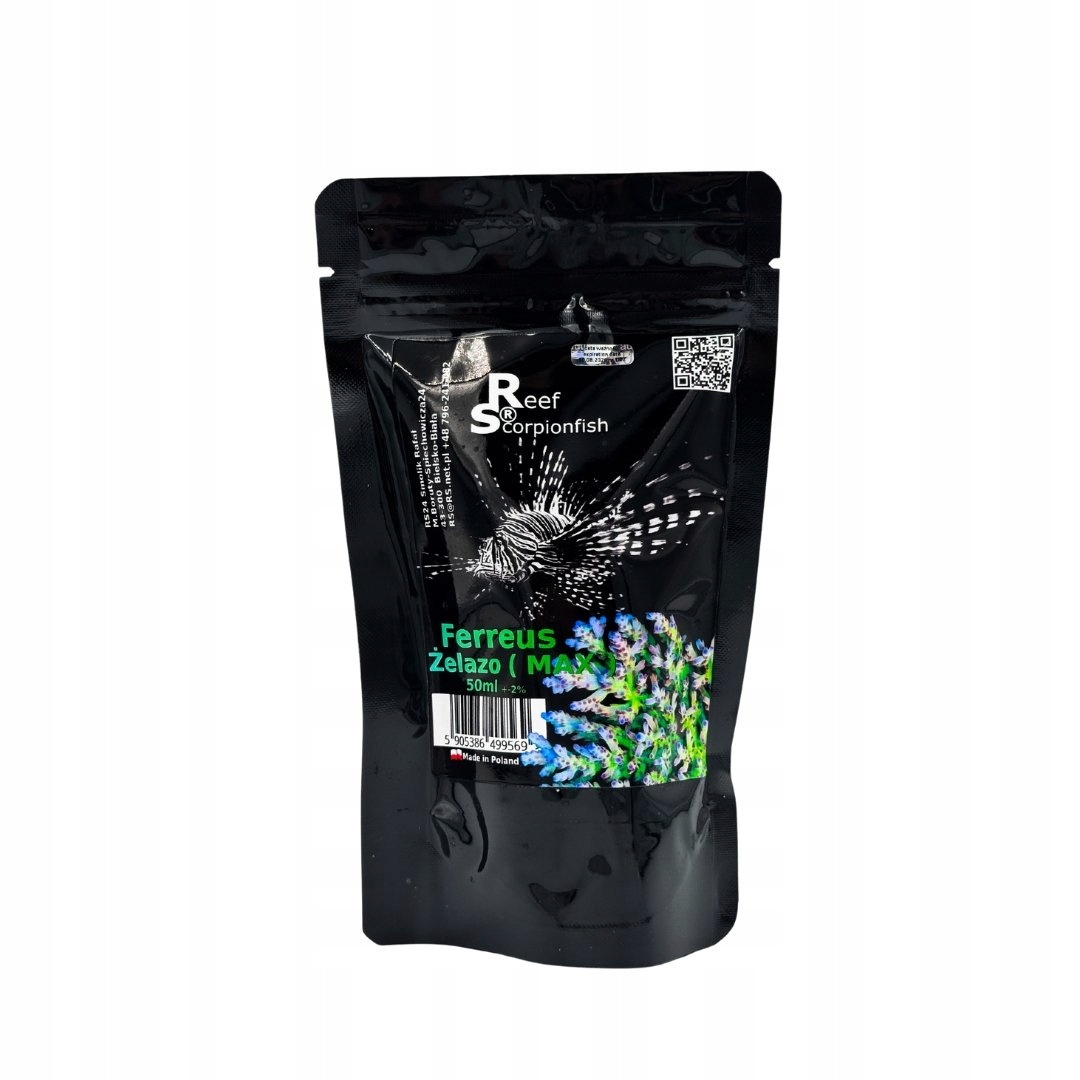 Levně Železo Do Mořského Akvária Doplněk Pro Korály Ferreus Max 50 ML