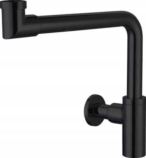 Umyvadlový polosifon Axus Lux Akces Ø32 Černý mat