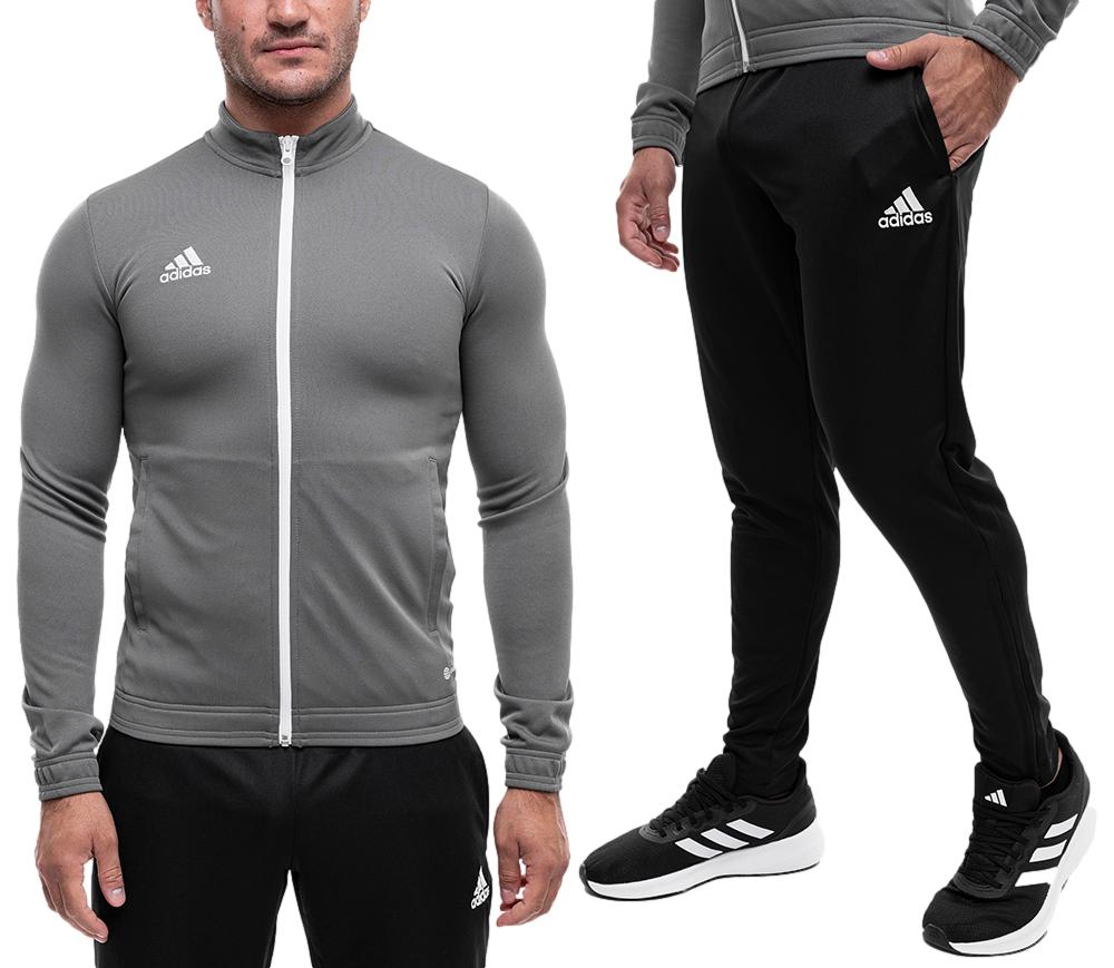 adidas Teplákovka Pánský sportovní komplet Sada Mikina Kalhoty Entrada 22 vel. M