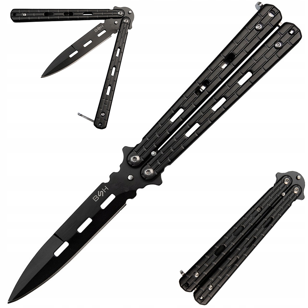 

Nóż Motylek Butterfly Balisong Składany Motylkowy