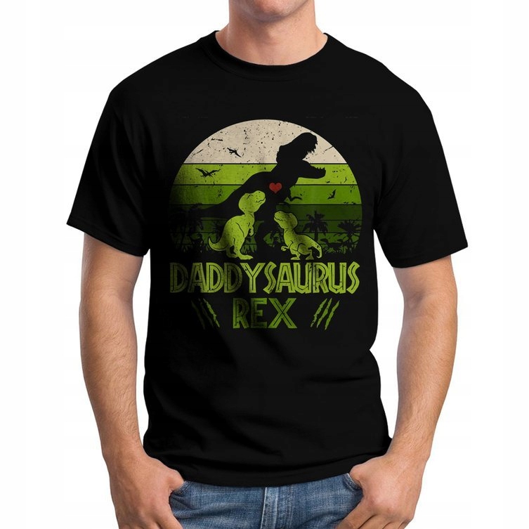 

Koszulka T-Shirt Dino Taty Dzień Ojca Prezent XL