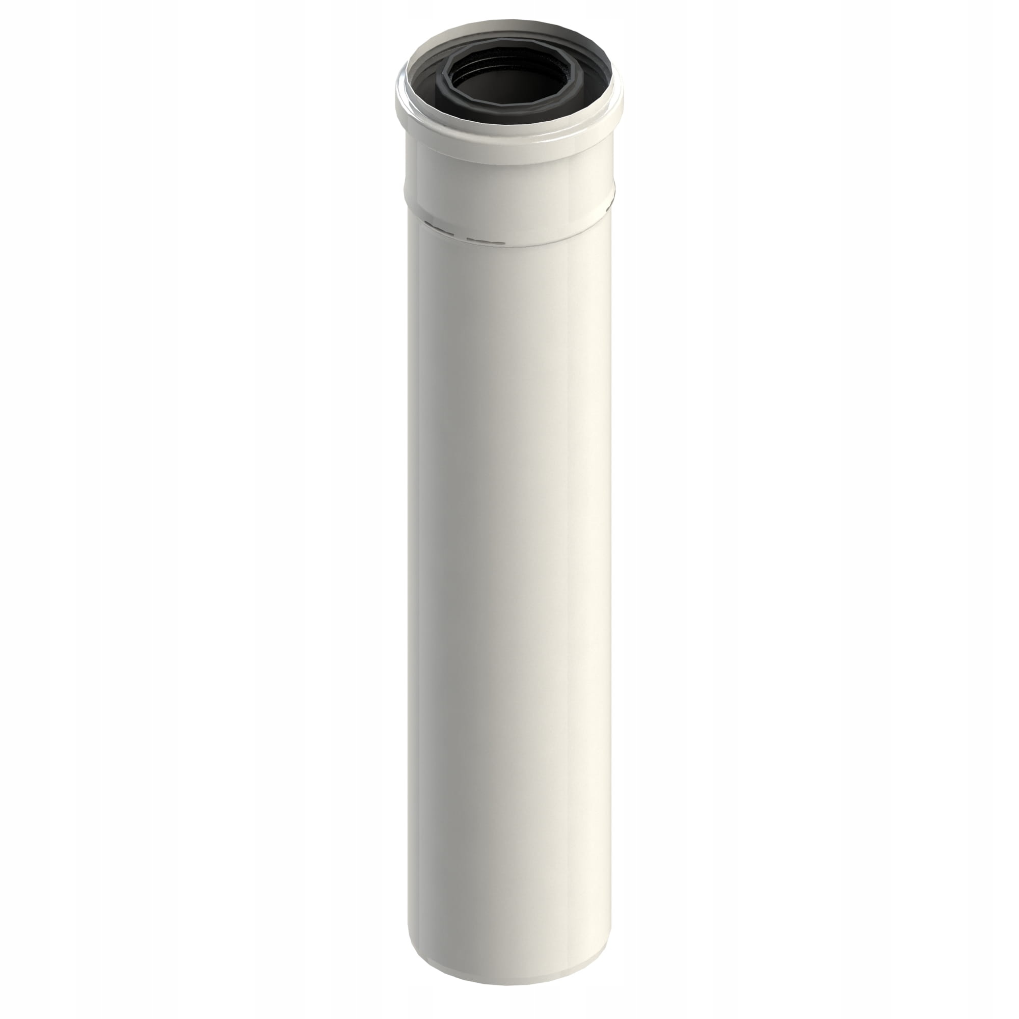 Jeremias Rura Dn 80/125 500mm Biała Do Systemu Spalinowo-powietrznego