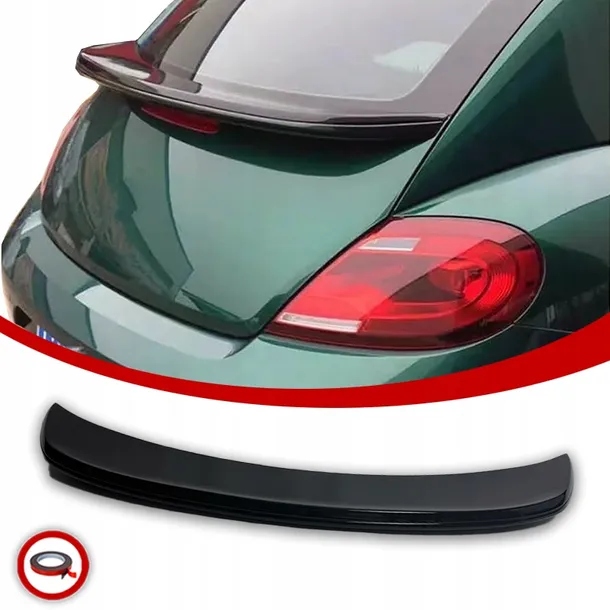 Vw Beetle Zadní Spoiler Letka Doplněk Černý Lesk
