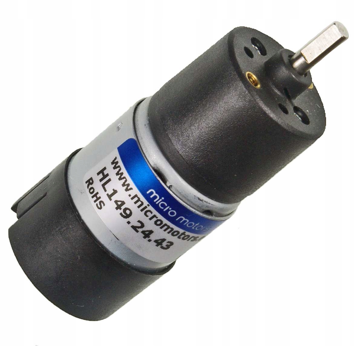 Motoreduktor 55obr/min 24V 1,5kg.cm