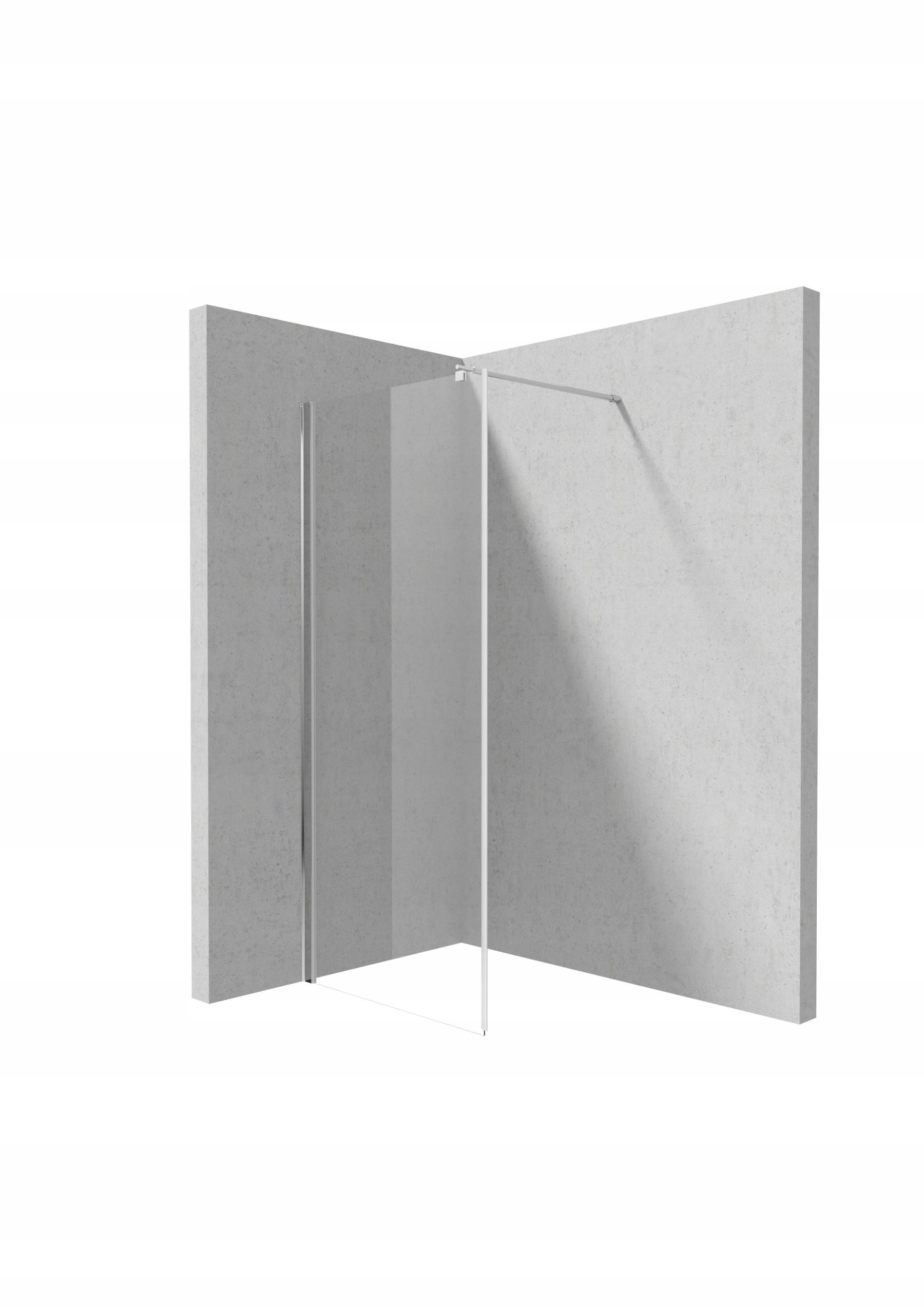 Ścianka prysznicowa walk-in Deante Kerria Plus 90 cm chrom
