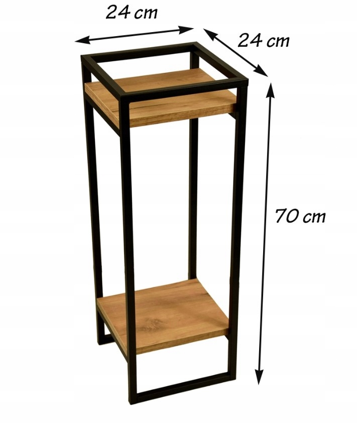 Kwietnik SIGMA 70 cm LOFT Typ wolnostojący
