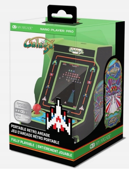 My Arcade Galaga Galaxian Nano Player Pro Portable Retro Arcade