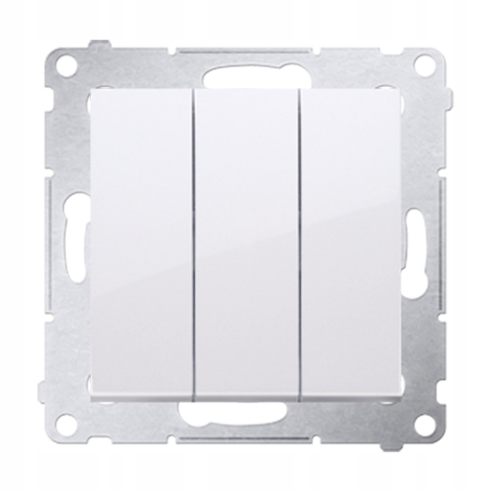 

Simon 54 Przycisk Łącznik Zwierny Potrójny biały