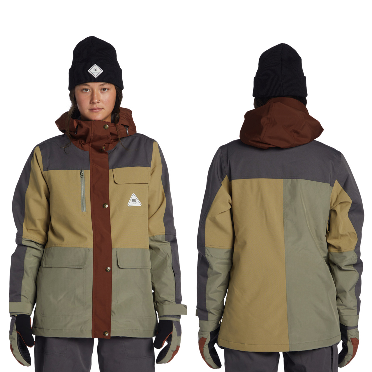 Kurtka snowboardowa DC damska narciarska ciepła na deskę narty zimowa r. S