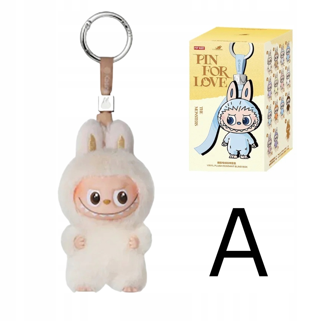 POP MART THE MONSTER PIN FOR LOVE ラブブ　W Pop Mart Labubu The Monster Pin for Love (A-M) – TheShoeBox.pl