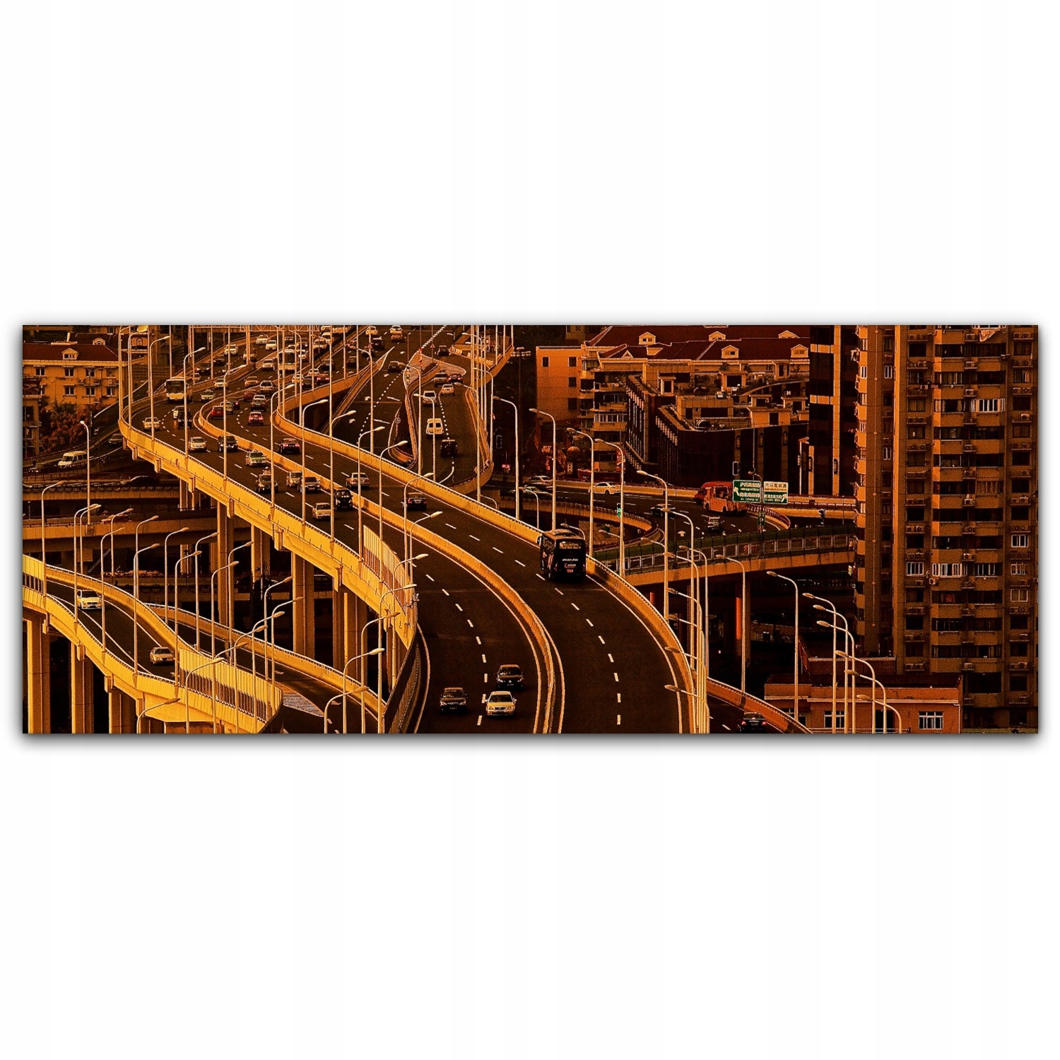 

foto-obraz na płótnie 125x50 Miasto Architektura