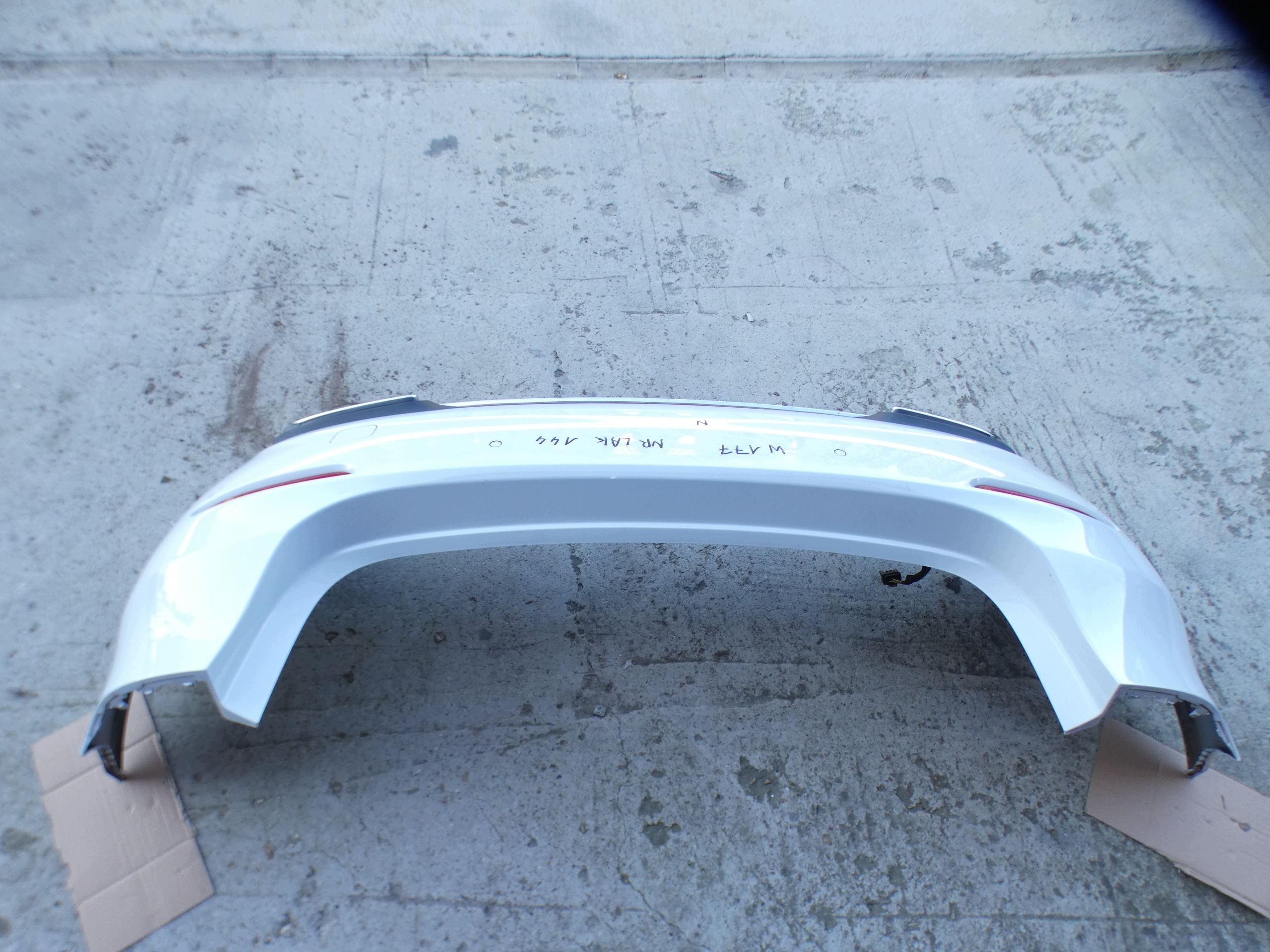 Mercedes A klasse W177 stoßstange heck hinten 144