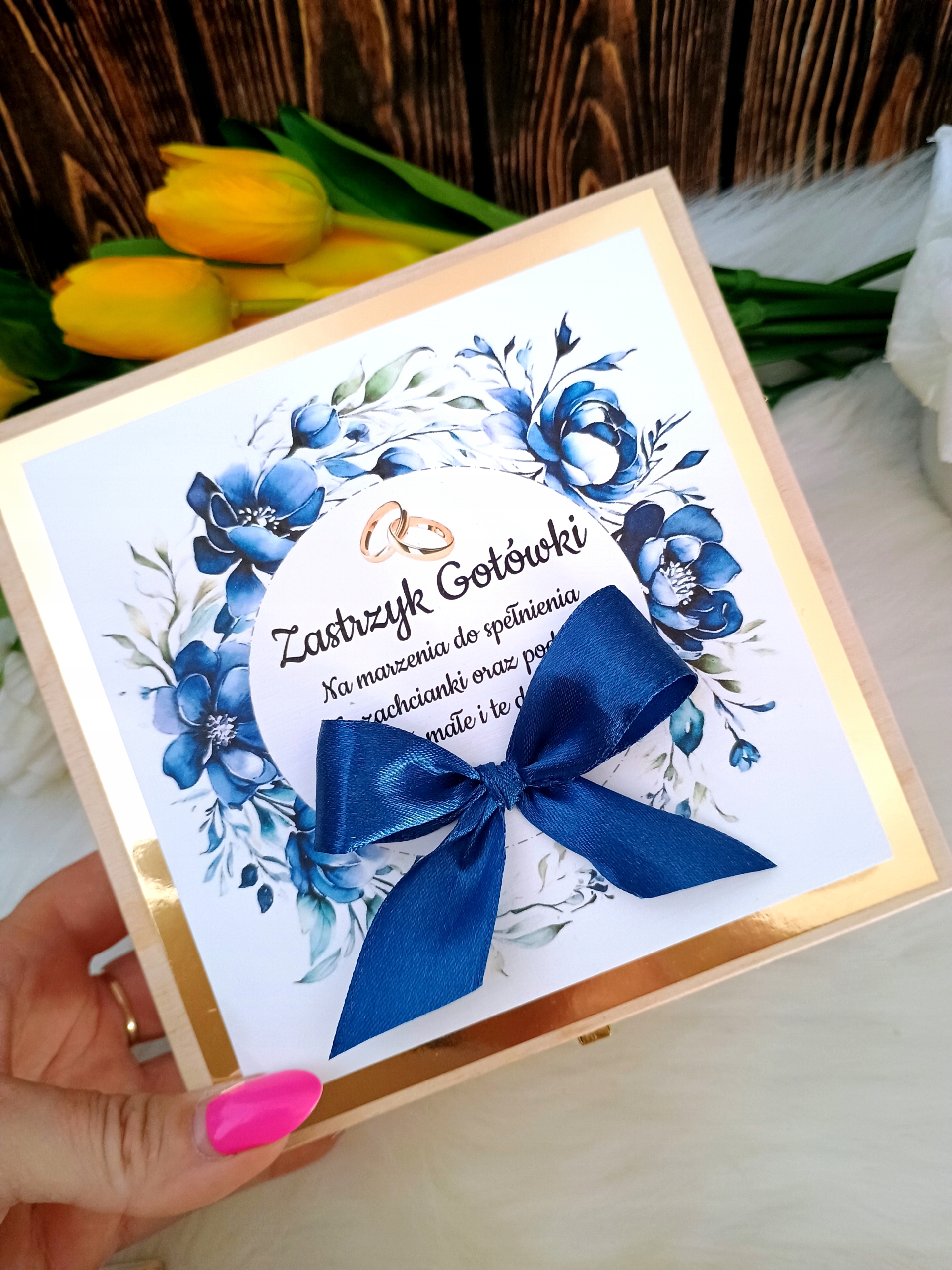 Zastrzyk gotówki na ślub * PREZENT * wesele 5 strzykawek Wysokość produktu 16 cm