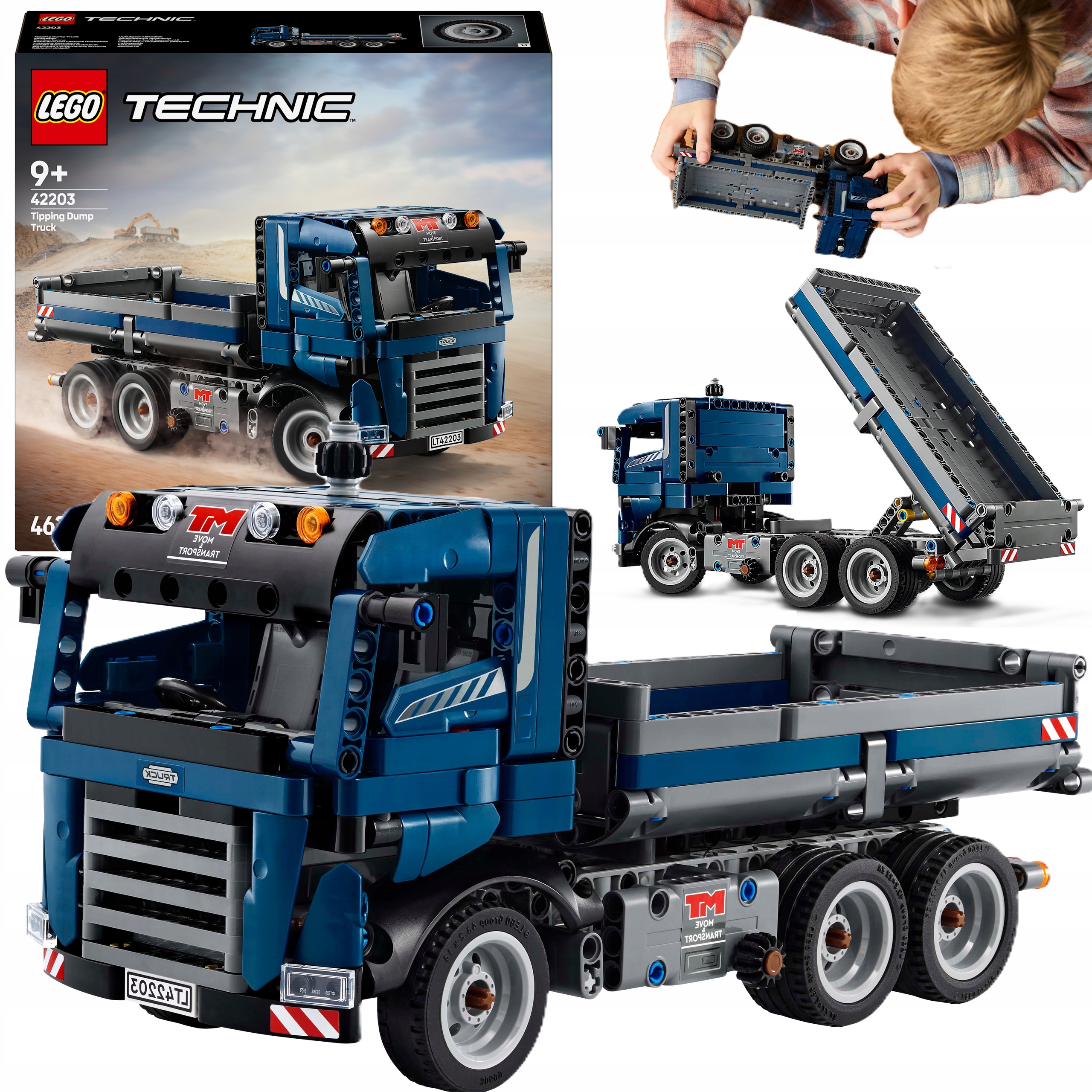 Lego Technic Wywrotka Przechylana Skrzynia Zestaw Ciężarówka Święta