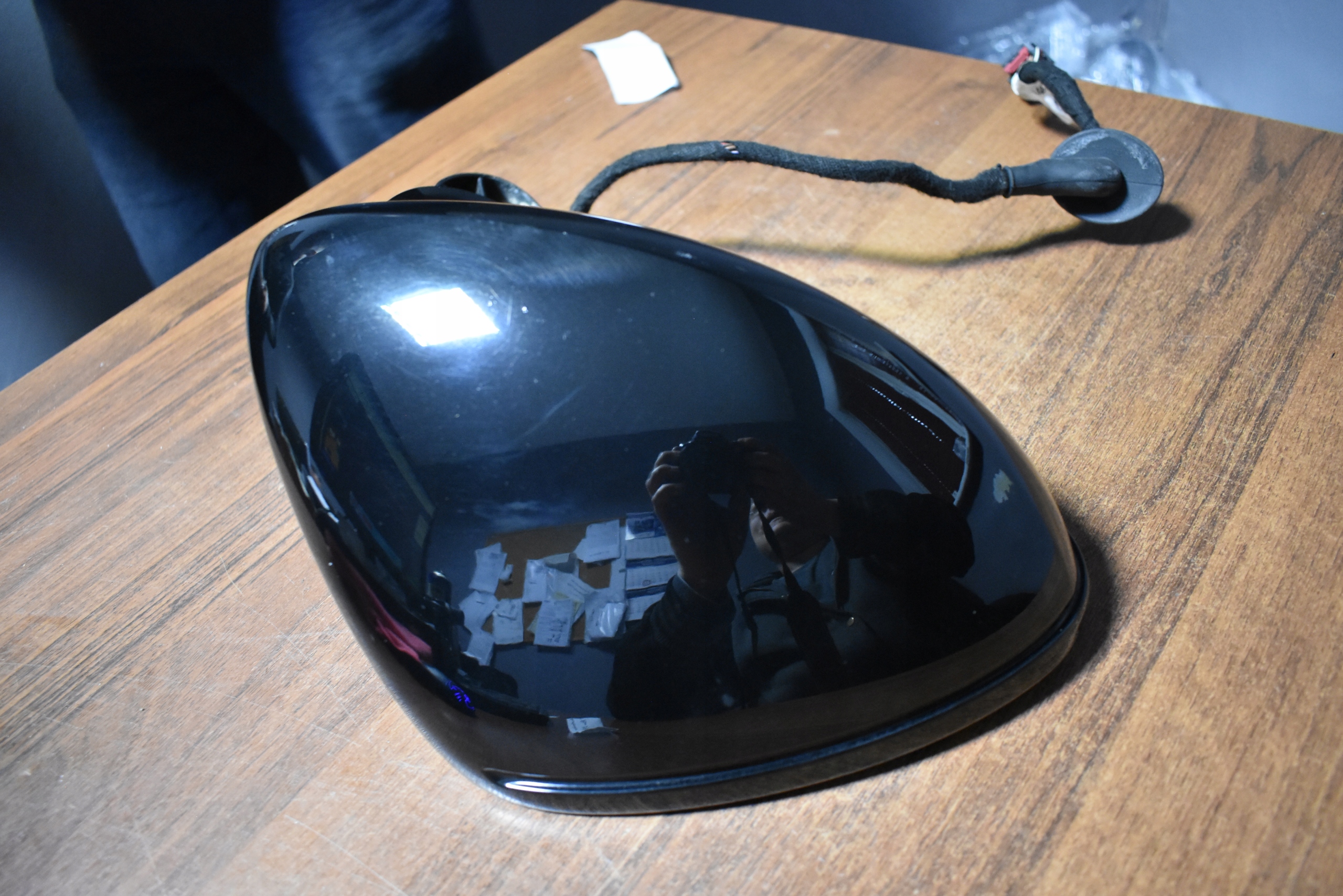 IDEALNE mirror right PORSCHE PANAMERA 970 colour: 041 14PIN 1